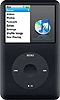 Aplle iPod classic 80G Black MB029 J/A