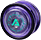 BANDAI HYPER YO-YO ACCEL WING TECHNO PURPLE-