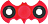 BATMAN Fidget Spinner (Red)