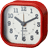 BRUNO Square Little Clock BCA014 (Red)